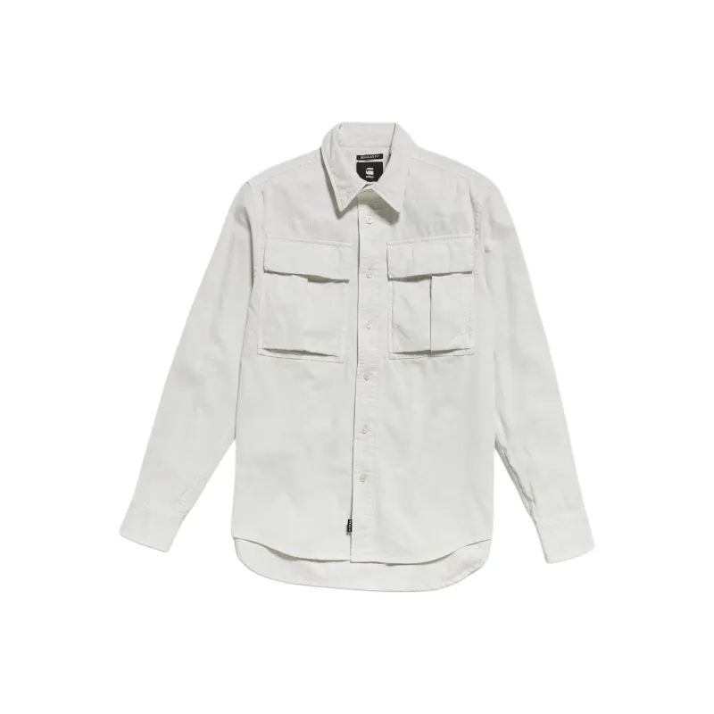 G STAR RAW Shirt Unisex Cool Gray-0