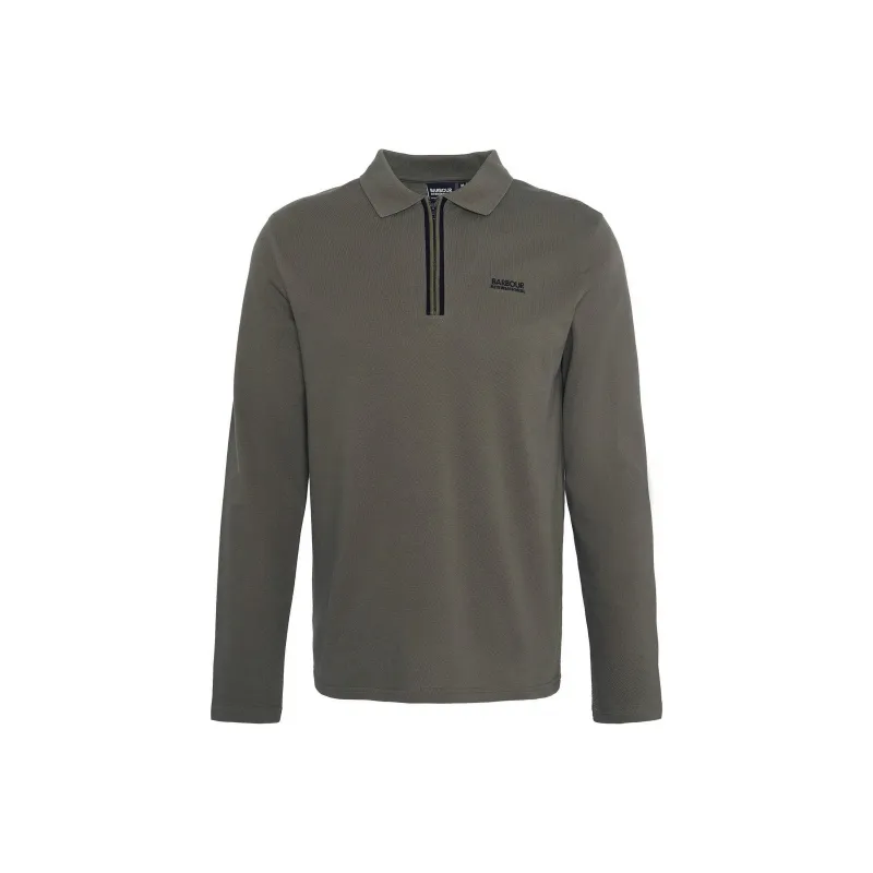 BARBOUR FW24 Polo Shirt Men's Green-0