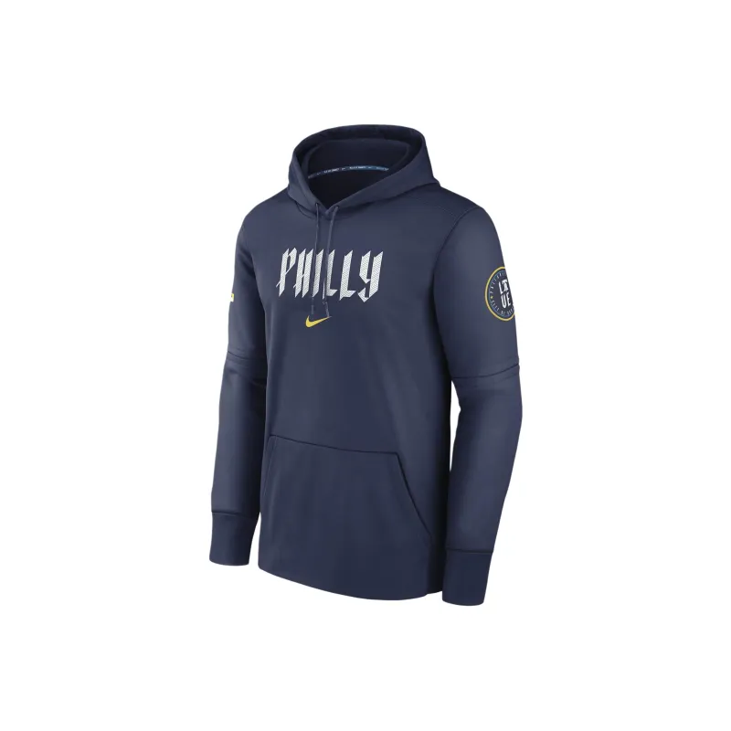 Nike Philadelphia Phillies City Connect Practice Men's Nike Therma Mlb Pullover Hoodie-0