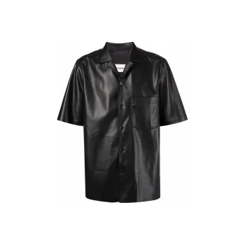 NANUSHKA Camp Collared Button Up Shirt