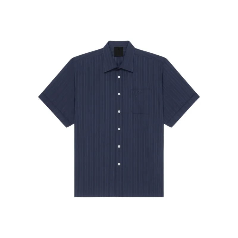 Givenchy Striped Short Sleeved Shirt-0