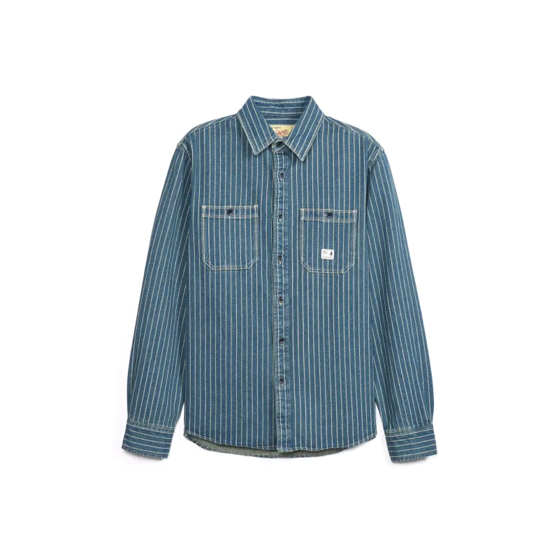 MCS Shirts Men Navy Blue-0