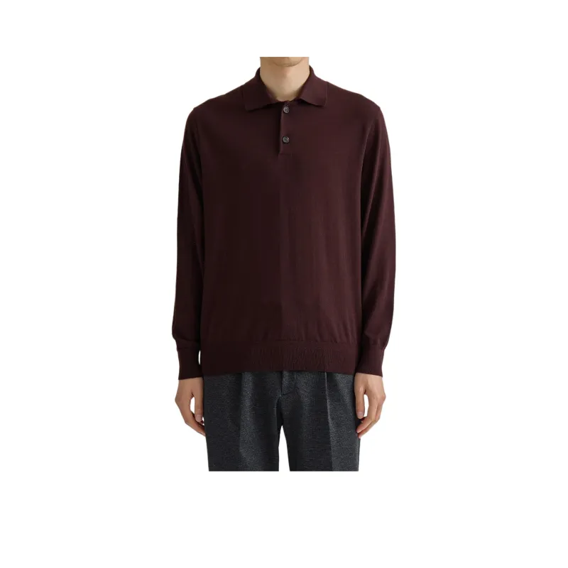 UNITED TOKYO FW24 Polo Shirt Men's Dark Brown-0