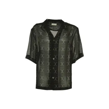 DRIES VAN NOTEN Pattern-Printed Short-Sleeved Buttoned Shirt