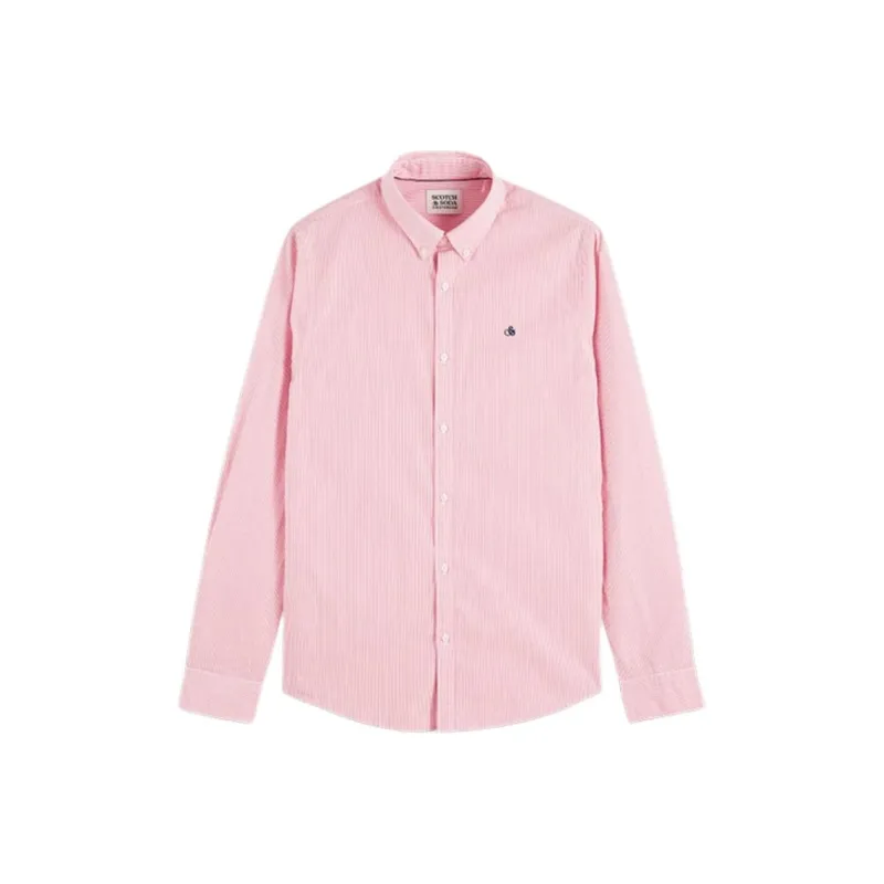 Scotch&Soda Shirt Men's Light Pink-0