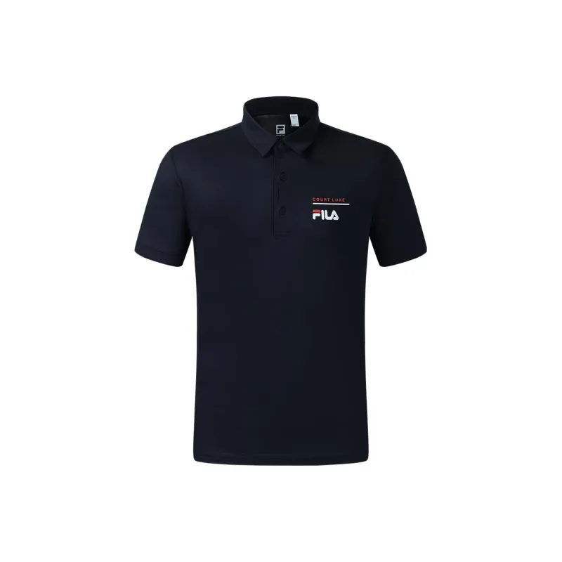 FILA Polo Shirt Men's Royal Blue-0