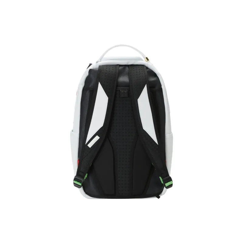 SPRAYGROUND PVC Polyvinyl Chloride Backpack Unisex Raw White-4