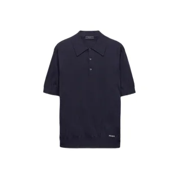 PRADA Silk Polo Shirt