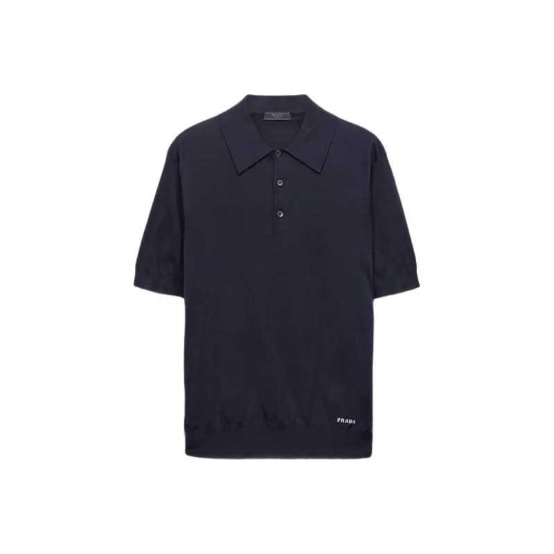 PRADA Silk Polo Shirt-0