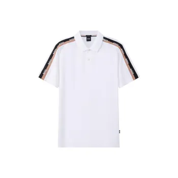 HUGO BOSS Polo Shirts Men White