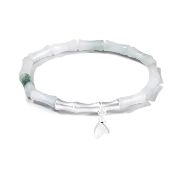 AWD S999 Fine Silver Strawberry Quartz Bracelets Unisex