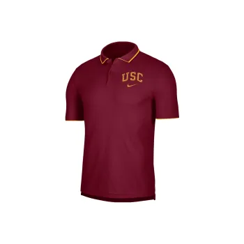 Nike Polo Shirts Men Team Dark Red
