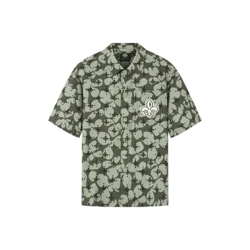 Palladium Shirt Unisex Green Black Iris