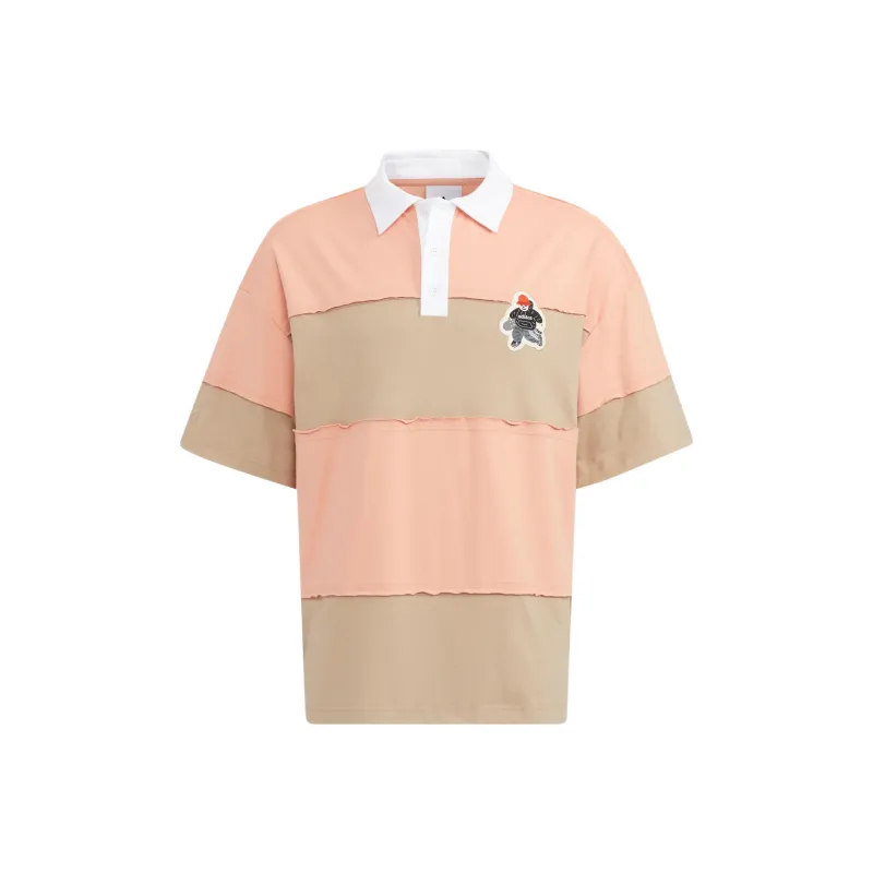 Adidas Originals CHARR MORITA Polo Shirts Unisex Pink-0