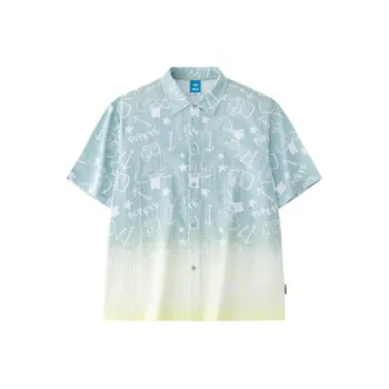 Anta x POPEYE Shirt Men's Crystal Luminous Blue