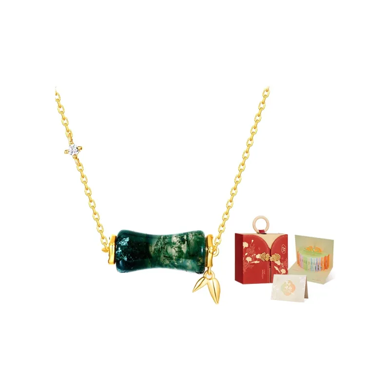 MAMADESHOUHU Agate Jade Necklaces Women's-3