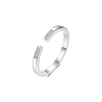 TIANTI Synthetic Cubic Zirconia S925 Silver Rings Women's