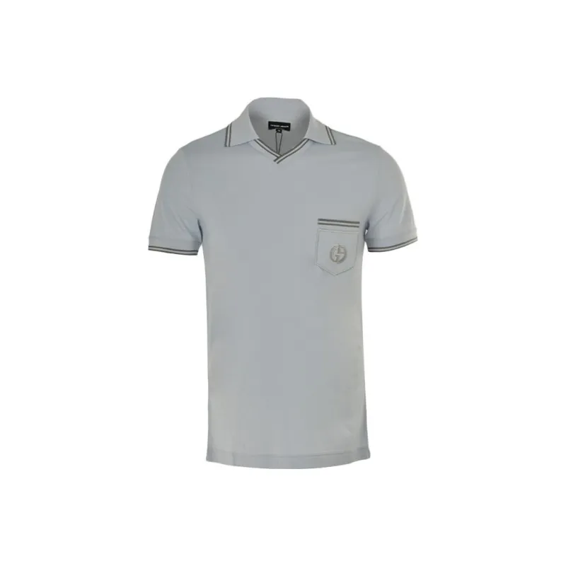 GUCCI Polo Shirts Men Gray-0