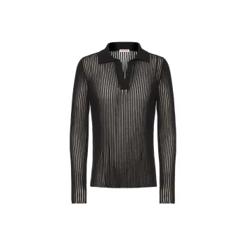 Valentino Polo Shirts Men Black