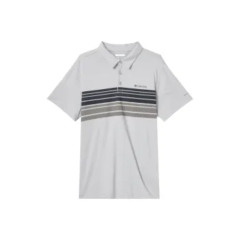 Columbia Polo Shirts Men Gray