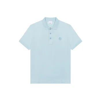 Burberry SS23 Polo Shirt Men's Duck Egg Blue