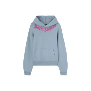 PALM ANGELS Neck Logo Hoodie