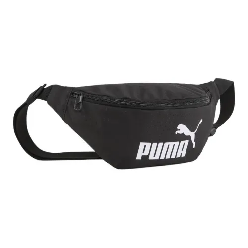 PUMA Phase Polyester Fanny Pack Unisex Black & White