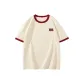 [100% cotton]Light Beige (Tf Black Red Warrior Chest Logo)