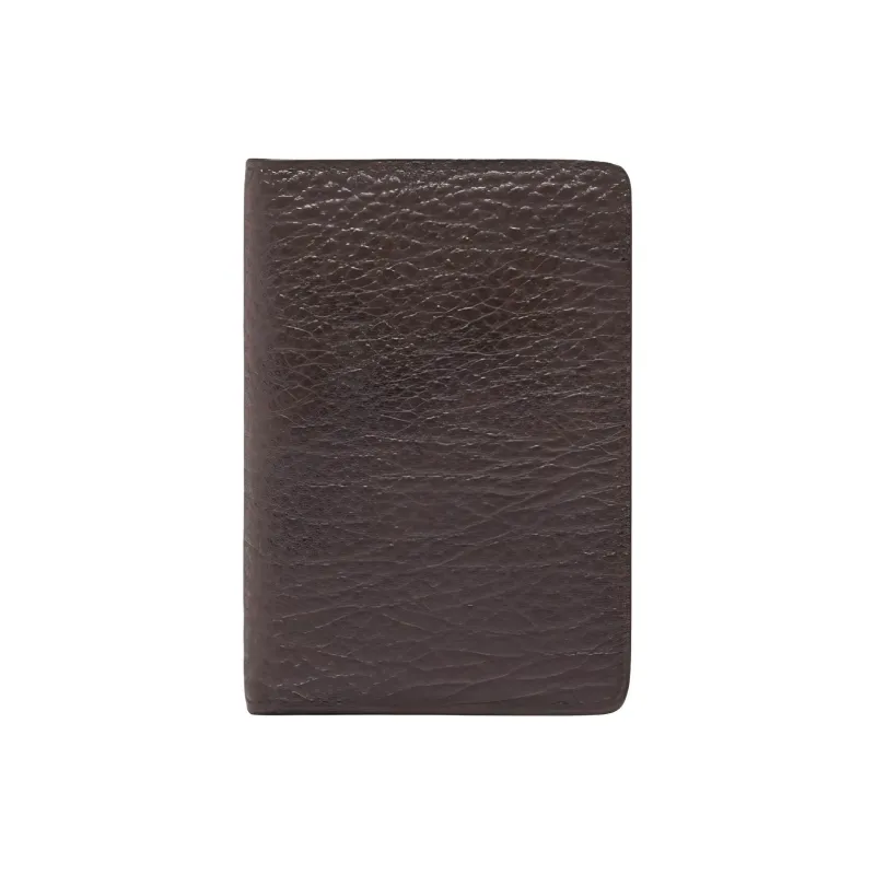 Maison Margiela Matte Calfskin Wallet Women's Walnut Brown-0