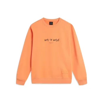 LiNing Sweatshirt Unisex Sweet Pie Orange