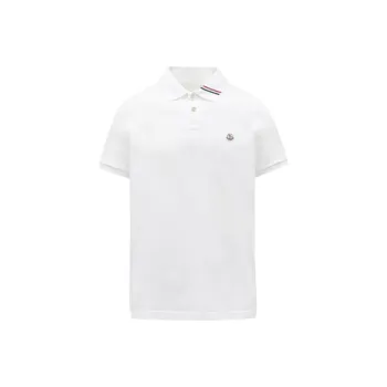 Moncler Polo Shirts Men White