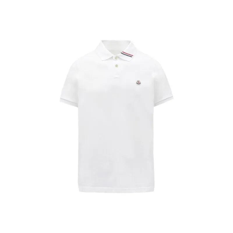 Moncler Polo Shirts Men White-0