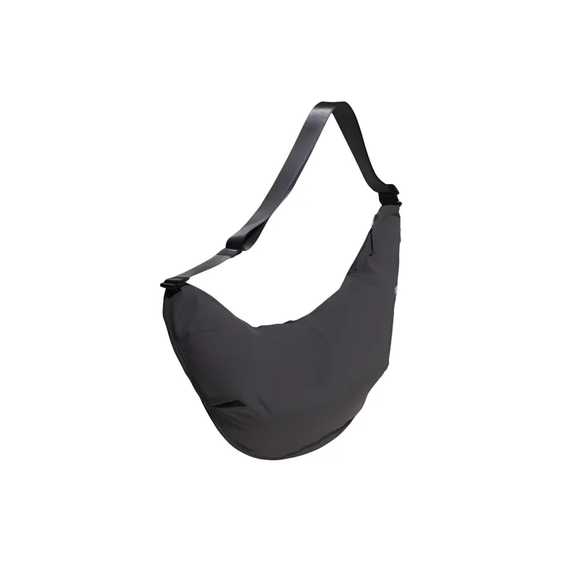 Adidas Recycled Polyamide Shoulder Bag, Crossbody Bag Regular Unisex Carbon Black-1