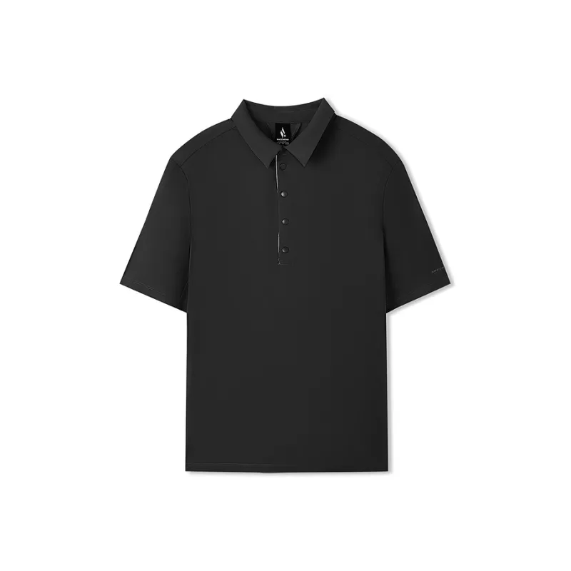 Skechers Polo Shirt Men's Midnight Black-0