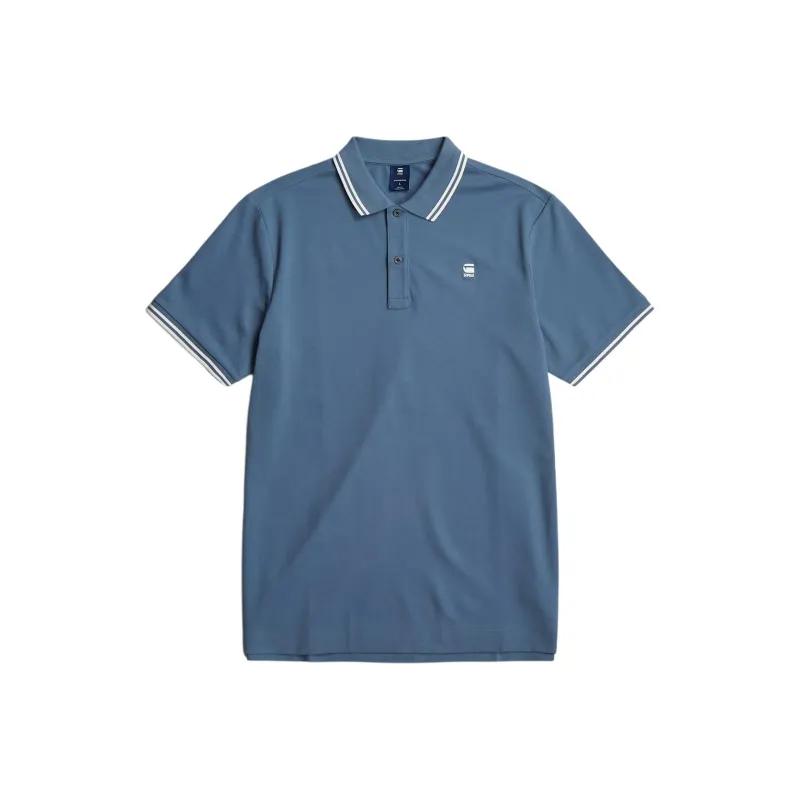 G STAR RAW Polo Shirt Men's Gray Blue-0
