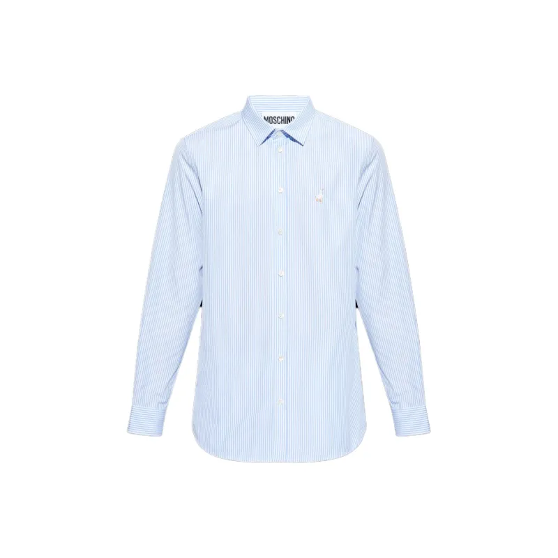 MOSCHINO Striped Long Sleeved Shirt-0