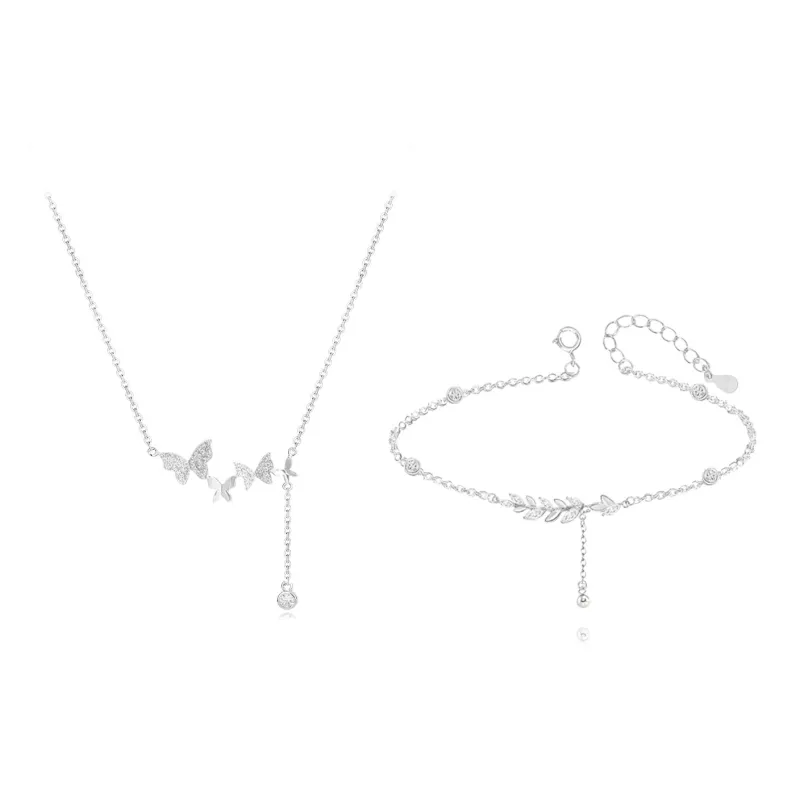 FANFRI Zircon Necklaces Women's Box, Sweet Love Confession-11