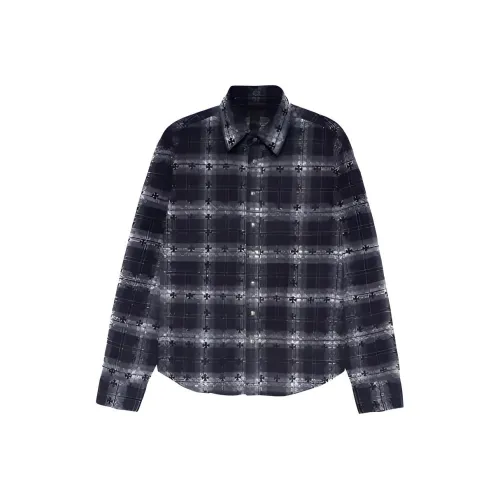 Chrome Hearts FW22 Shirt Unisex Dark Blue
