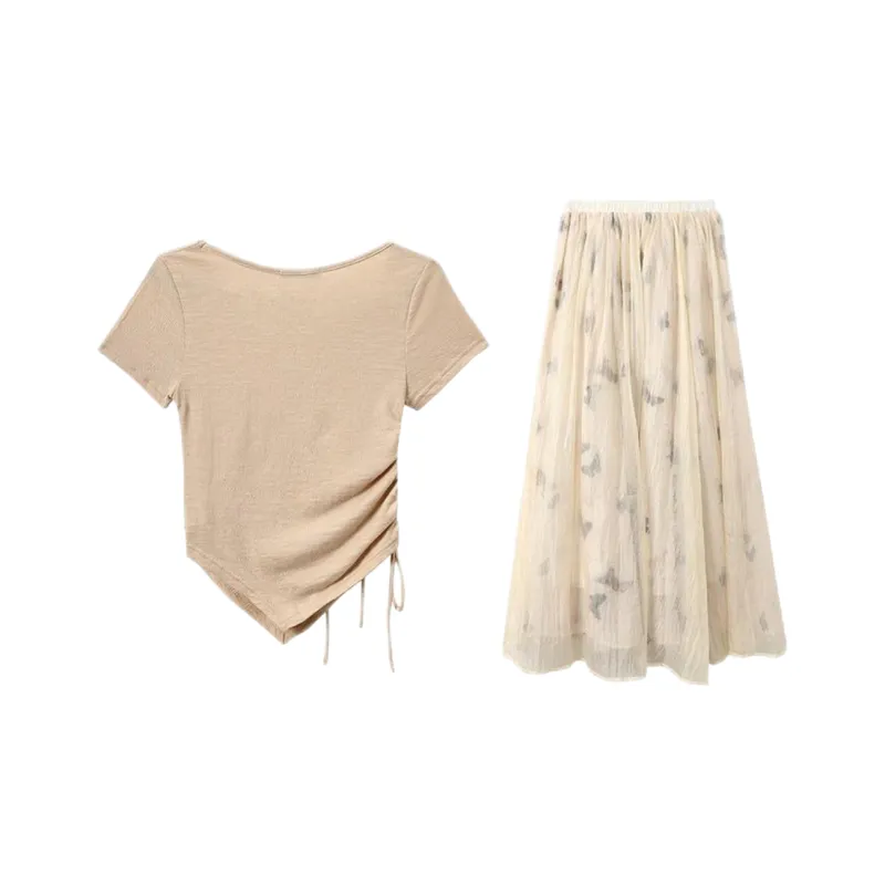 ABBY GODDESS Two Piece Skirt Sets Women's-1