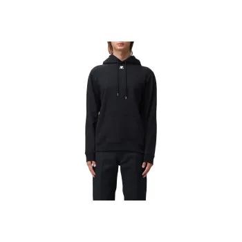 COURREGES Drawstring Long Sleeved Hoodie