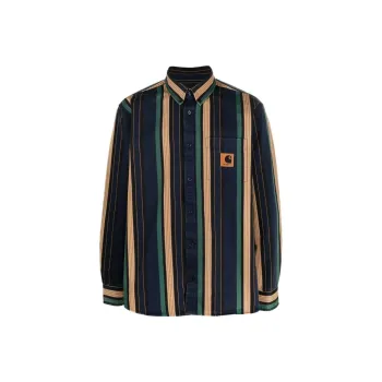 Carhartt WIP Shirts Men Marine Blue