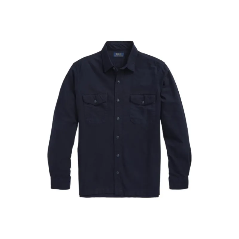 Polo Ralph Lauren Shirts Men Navy Blue-0