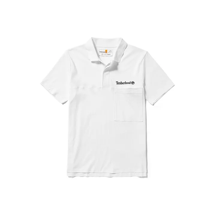 Timberland Polo Shirts Men White-0