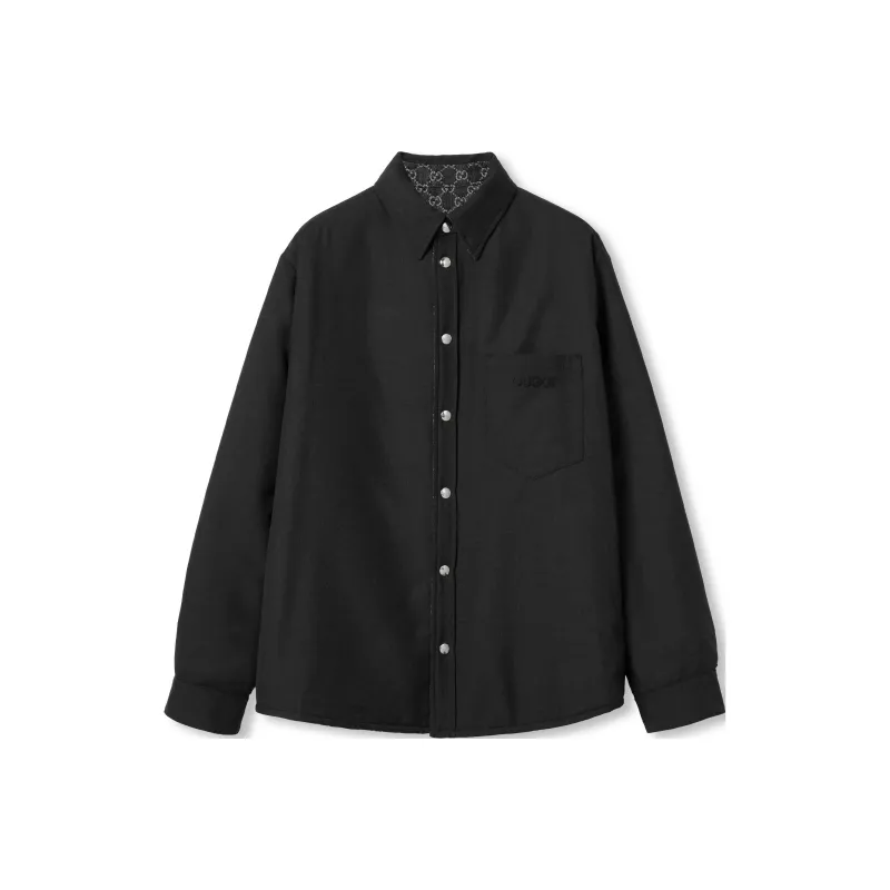 GUCCI Reversible Denim Shirt-0