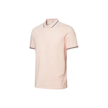 PUMA Polo Shirt Men's Light Pink