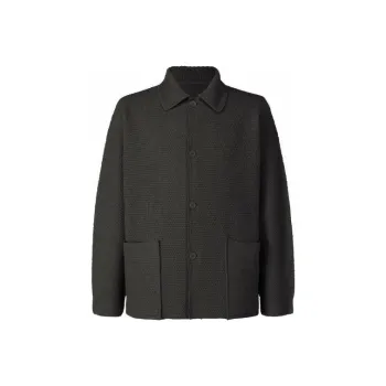 Homme Plissé Issey Miyake Shirts Men Black