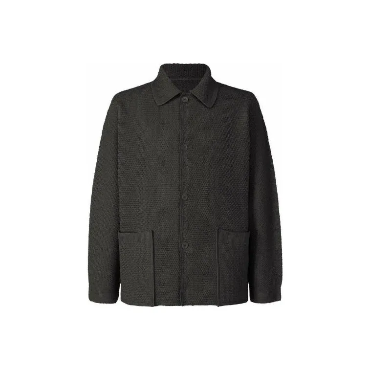Homme Plissé Issey Miyake Shirts Men Black-0
