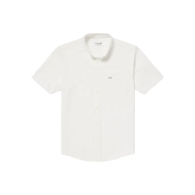 LACOSTE Shirts Men White-0