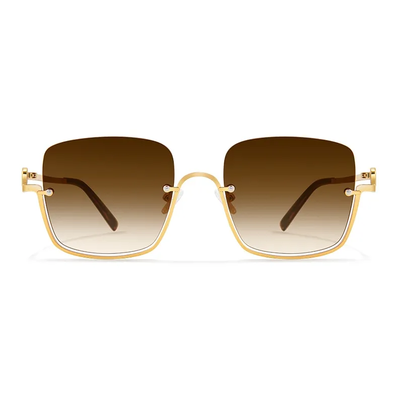 MK MINGKU 2025 Spring Summer Metal Half Rim Vintage Artistic Style Unisex-1