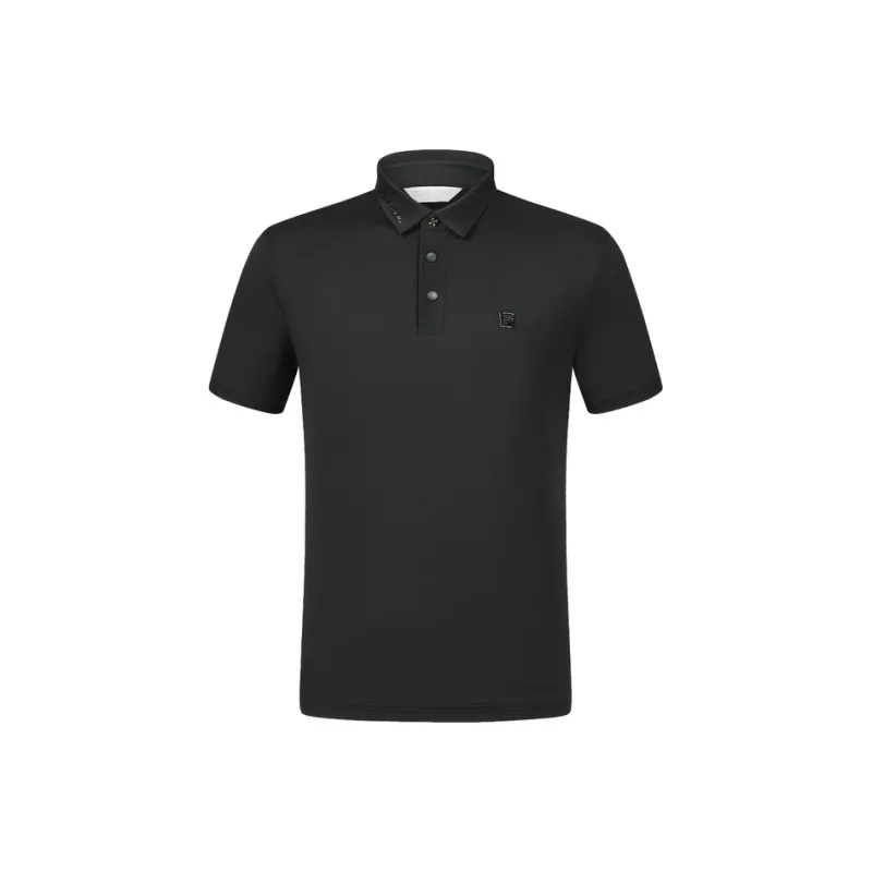 FILA Golf Series Polo Shirt Men's Pitch Black-0